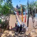 Momen Dekati Hari Raya Nyepi, Polres Malang Pengamanan Upacara Jalanidhipuja di Pantai Balekambang