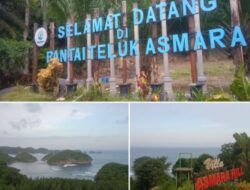 Indahnya Pantai Teluk Asmara di Malang