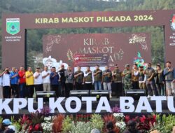 DIGELARNYA KIRAB MASKOT PILKADA SERENTAK 2024